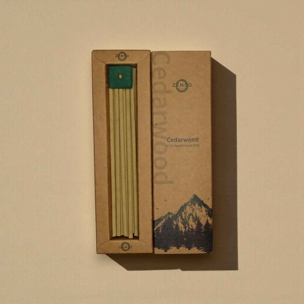 Cedarwood Incense Sticks – Warm & Grounding Wood Scent